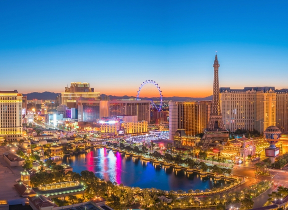 Las Vegas, Nevada Strip Panoramic view