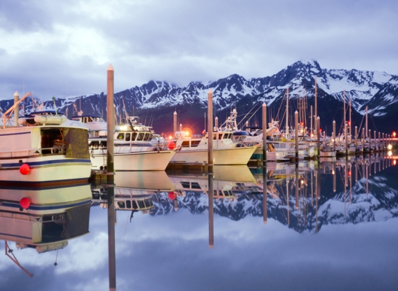 Resurrection Bay View in Seward, Alaska