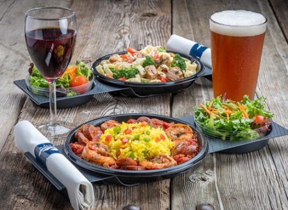 picture of Amtrak's onboard dining options