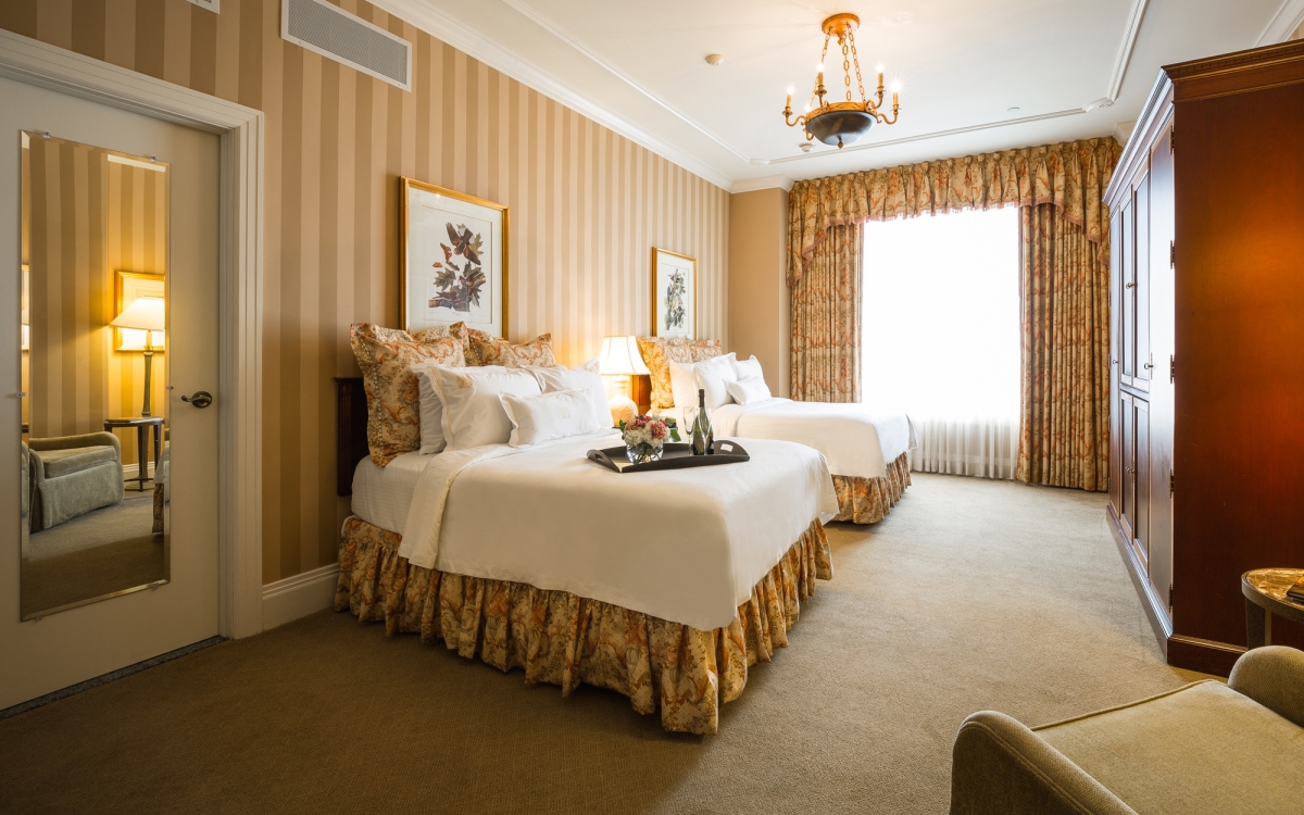 Preferred Double-Double guest room at Hotel Montelone in New Orleans