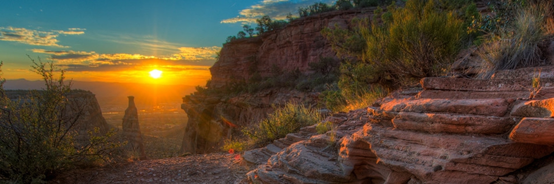 Grand Junction at Sunset
