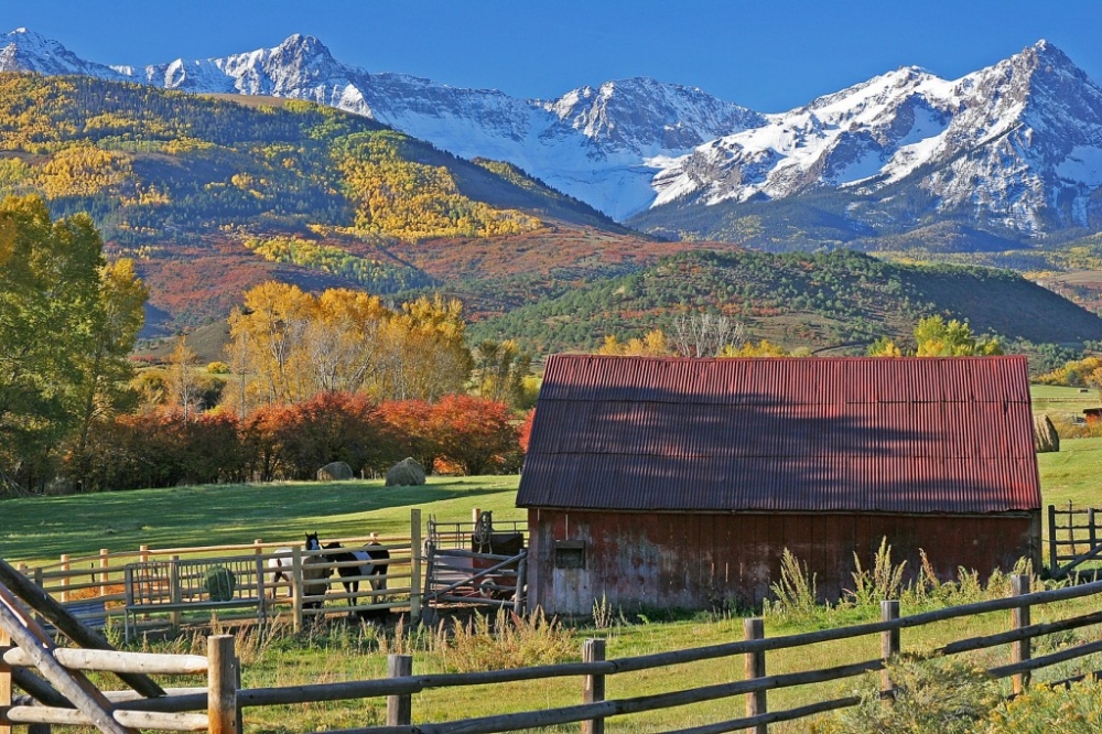 Rocky Mountains in Denver