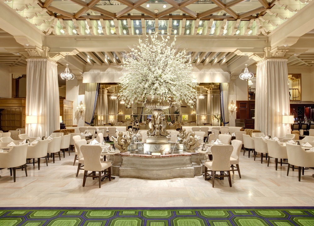 Palm court at the drake hotel